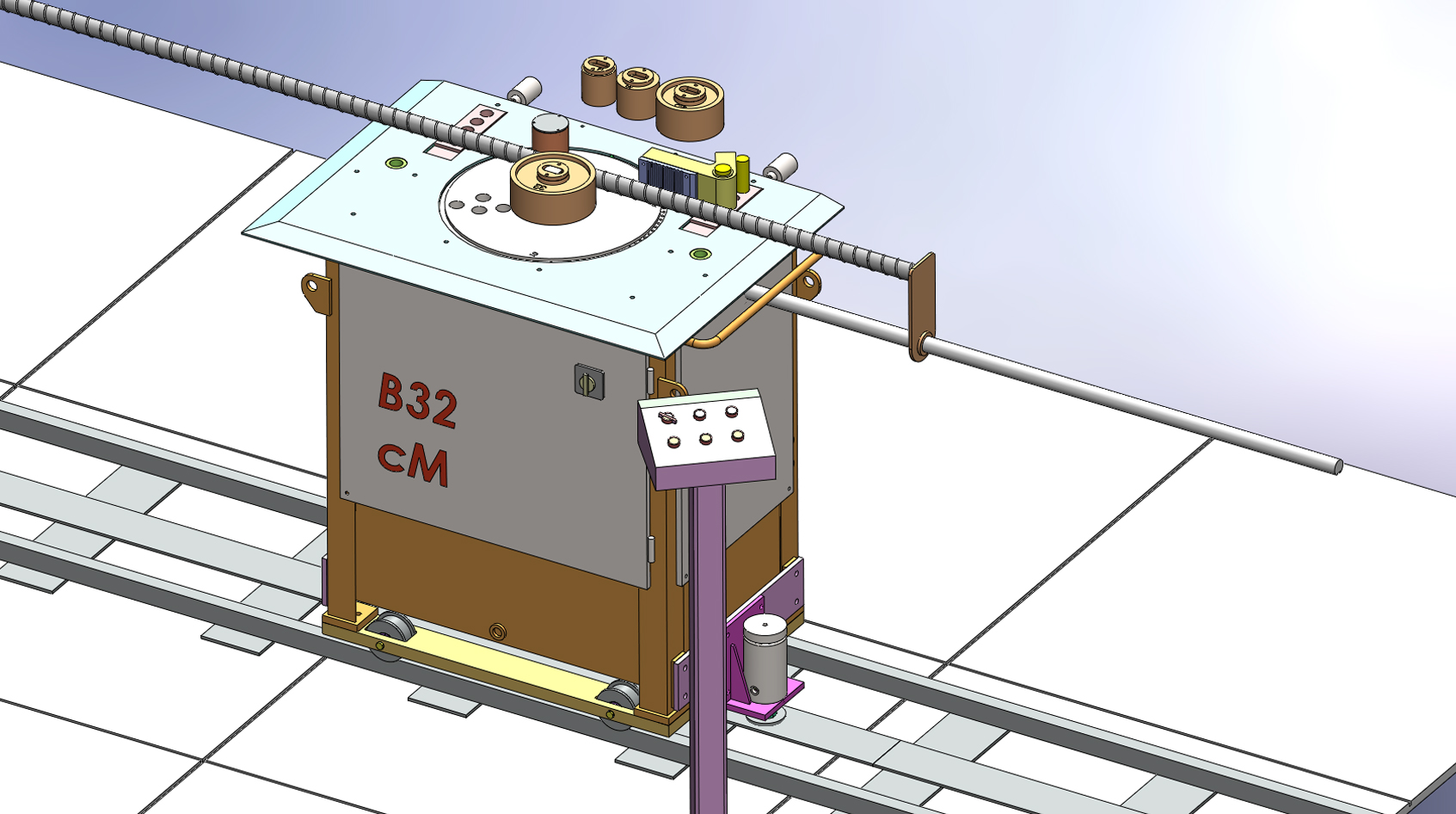 Bar Bending Machine for Bending Line Application
